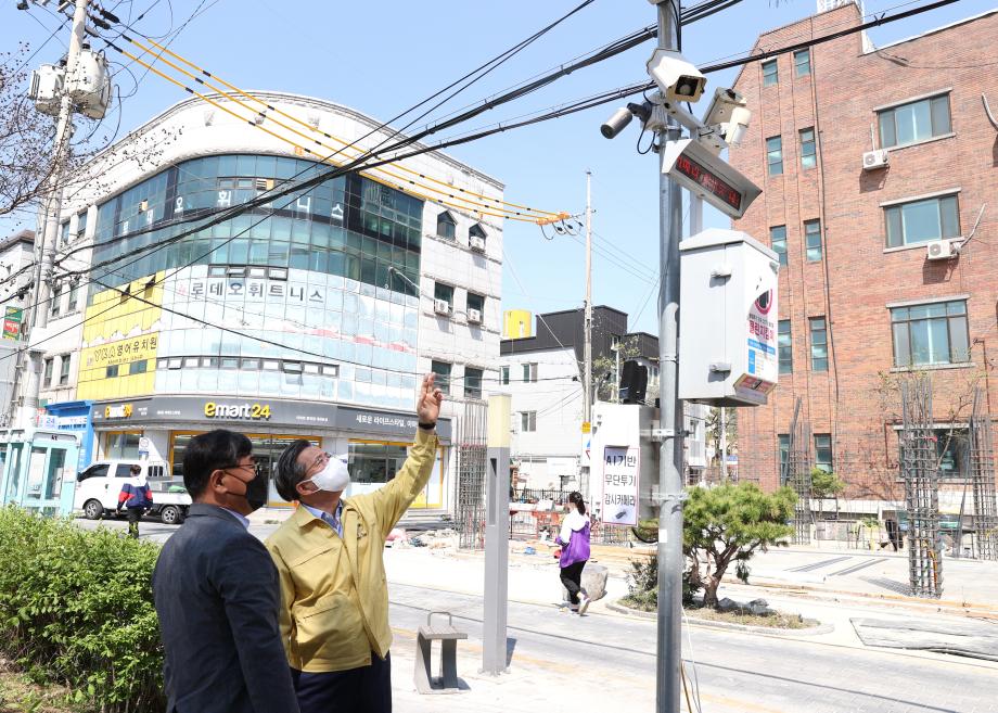 환경분야 AI기반 실증 테스트베드 시연회(2021.04.08) 이미지