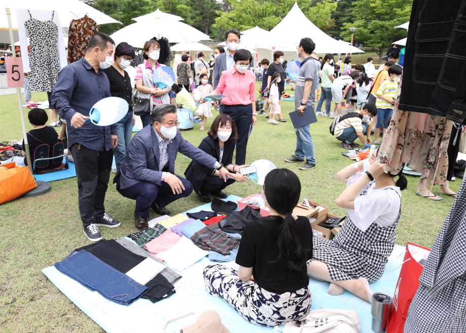 구즉동 상반기 플리마켓 개최(2021.06.12) 이미지