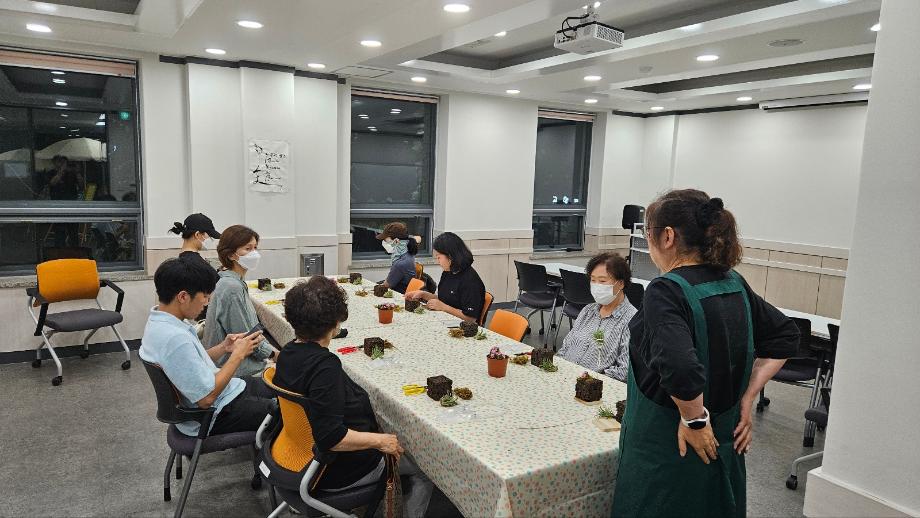 2024년 소셜다이닝(함께하는식사) 원예힐링과 케이터링(6회차) 이미지