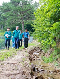 집중호우 피해지역 현장점검