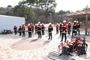 산불예방대비 진화모의훈련