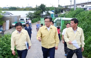 수해취약지구 안전점검(2018.07.02)