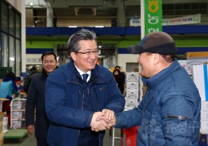 노은농수산물도매시장 격려 방문(2020.1.20.)
