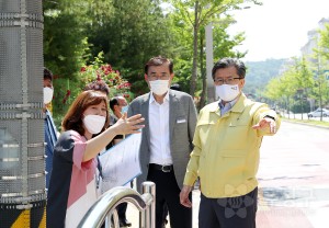 어린이 통학 안전을 위한 어린이 보호구역 점검(2020.6.10.)