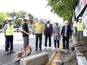 장마대비 준설공사 현장방문(2020.6.11.)