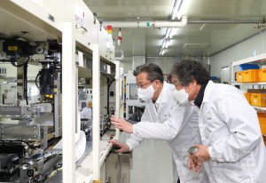 벤처기업 비전세미콘 방문