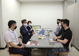 관내 유망벤처기업 방문