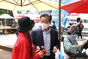 온천공원, 행복팜 프리마켓