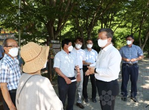 민원현장 방문, 주민건의사항 청취