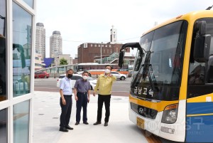 유성시외버스터미널 이전 현장점검