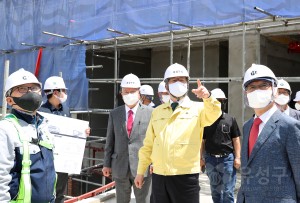 실버복지센터 건립현장