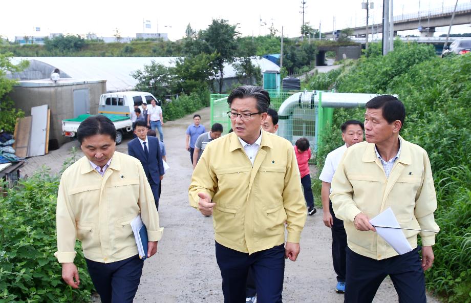 수해취약지구 안전점검(2018.07.02) 이미지