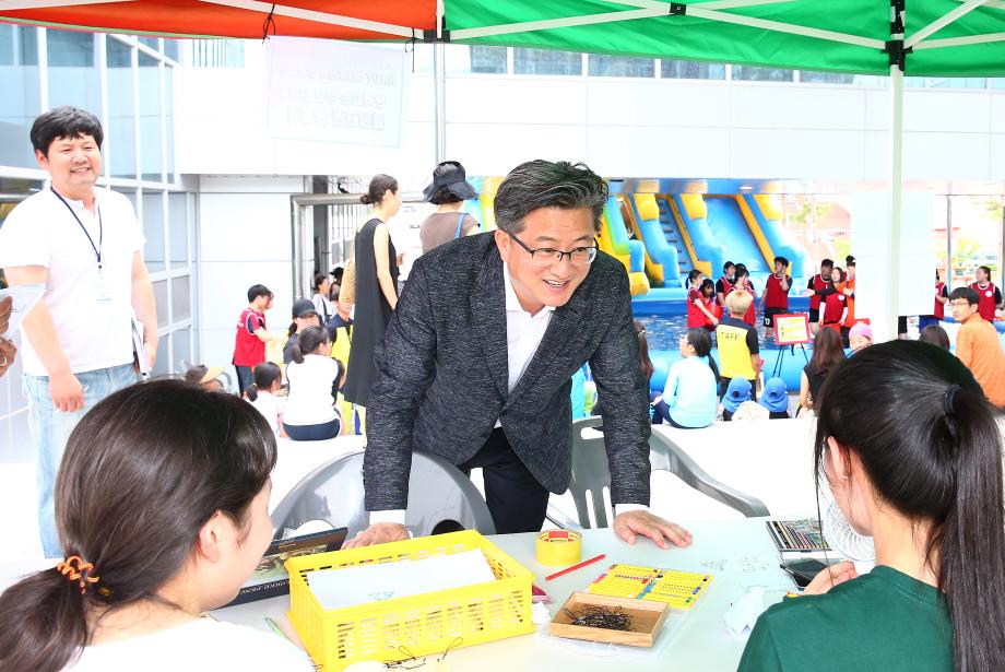 청소년수련관 방문(2018.8.4.) 이미지