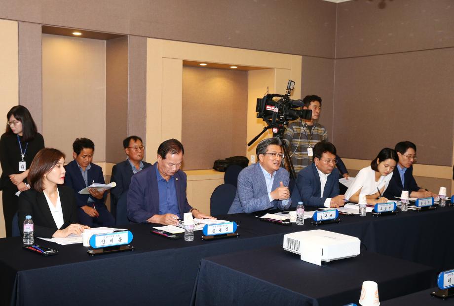 유성온천지구 관광활성화를 위한 관계자 간담회(2018.9.12.) 이미지