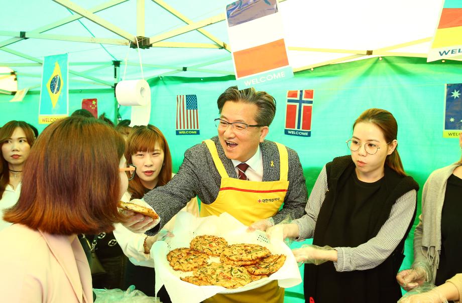 다문화가정 전통음식 만들기 체험(2019.4.18.) 이미지