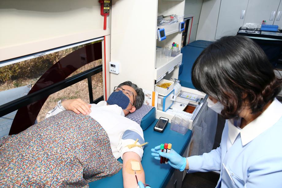 사랑의 현혈운동 동참(2020.3.20.) 이미지