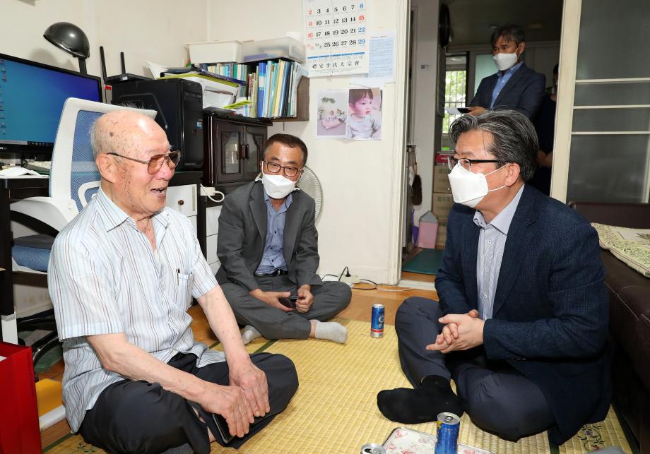 독립유공자 유족위문(2020.8.13.) 이미지