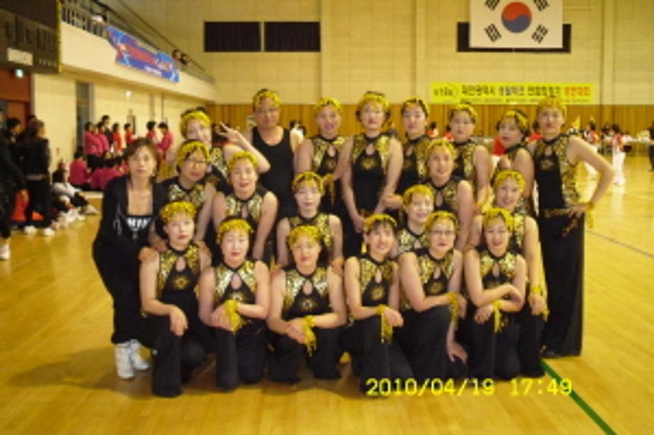 (20101.04) 에어로빅 팀 경연대회 참가 이미지